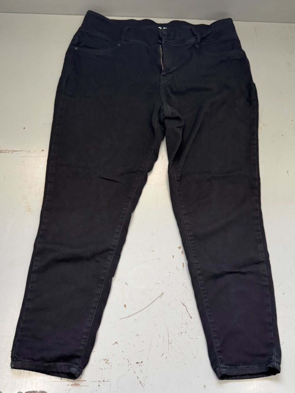 Wallflower Black Denim Sassy High-Rise Women’s Skinny Jeans size 20